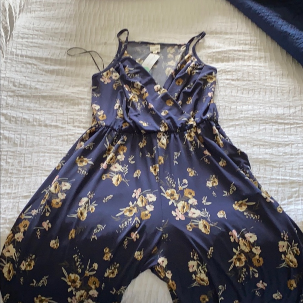 Flowery jumper